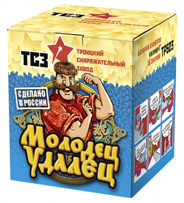 Молодец удалец Салют купить в Тольятти | tolyatti.salutsklad.ru