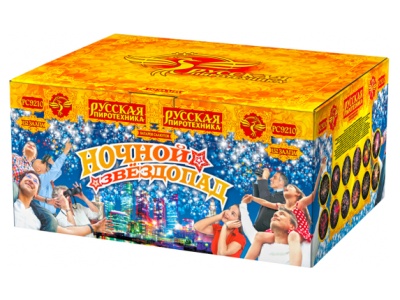 Ночной звездопад Комбинированный Фейерверк купить в Тольятти | tolyatti.salutsklad.ru