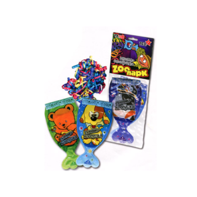 Зоопарк ТСЗ Надувная хлопушка купить в Тольятти | tolyatti.salutsklad.ru