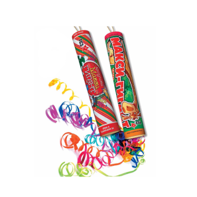 Макси-Гигант с серпантином Хлопушки купить в Тольятти | tolyatti.salutsklad.ru