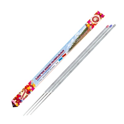 Триколор 400 мм. Бенгальские огни цветные купить в Тольятти | tolyatti.salutsklad.ru