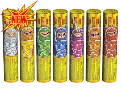 Цветной дым 25 Цветной дым купить в Тольятти | tolyatti.salutsklad.ru